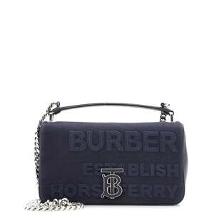 Burberry Lola Shoulder Bag Canvas Small #178146B75B